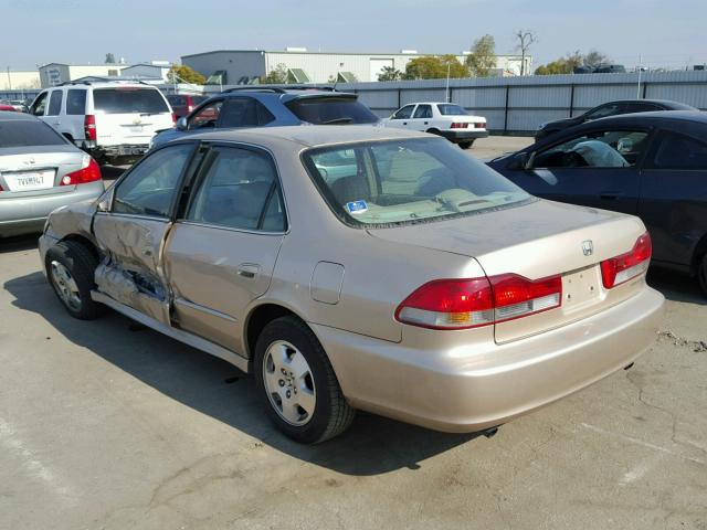 1HGCG16501A012616 - 2001 HONDA ACCORD EX GOLD photo 3