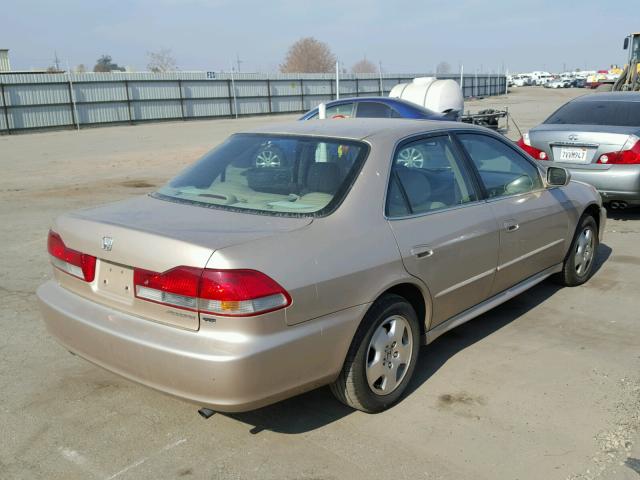 1HGCG16501A012616 - 2001 HONDA ACCORD EX GOLD photo 4