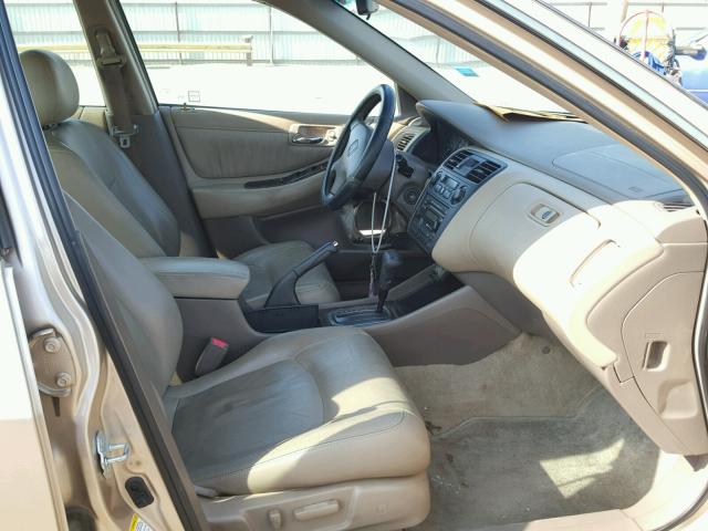 1HGCG16501A012616 - 2001 HONDA ACCORD EX GOLD photo 5