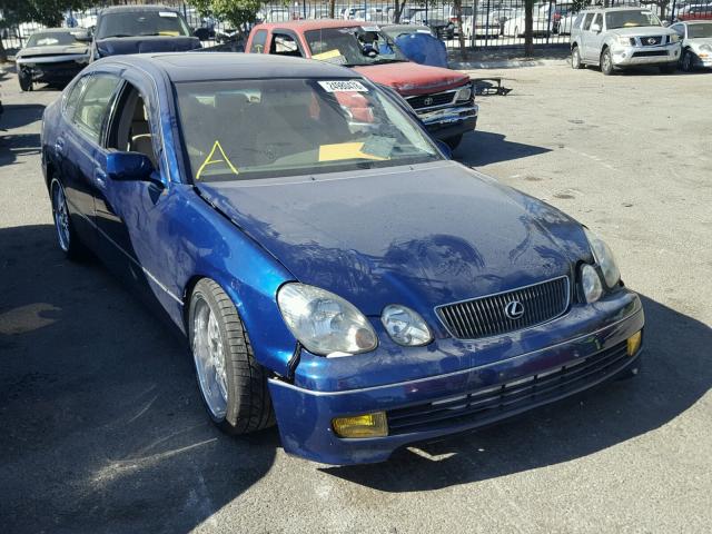 JT8BH68X6W0001196 - 1998 LEXUS GS 400 BLUE photo 1