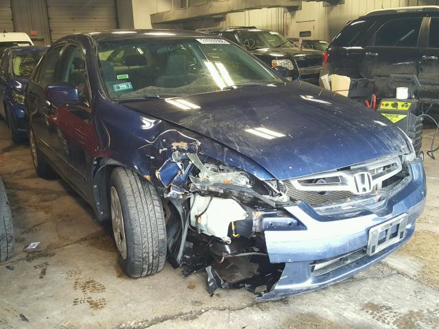 1HGCM56424A165073 - 2004 HONDA ACCORD LX BLUE photo 1