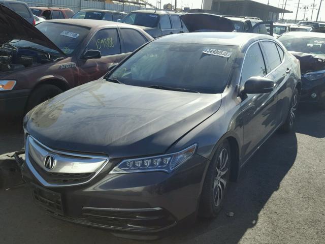 19UUB1F55FA009155 - 2015 ACURA TLX TECH BLUE photo 2