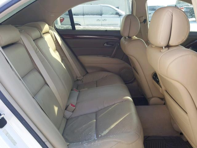 JH4KB16516C008478 - 2006 ACURA RL თეთრი ფოტო 6