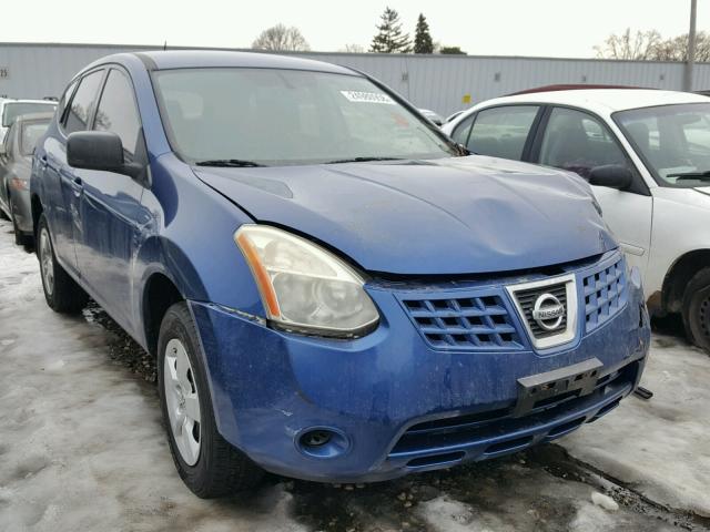 JN8AS58T89W050816 - 2009 NISSAN ROGUE S BLUE photo 1