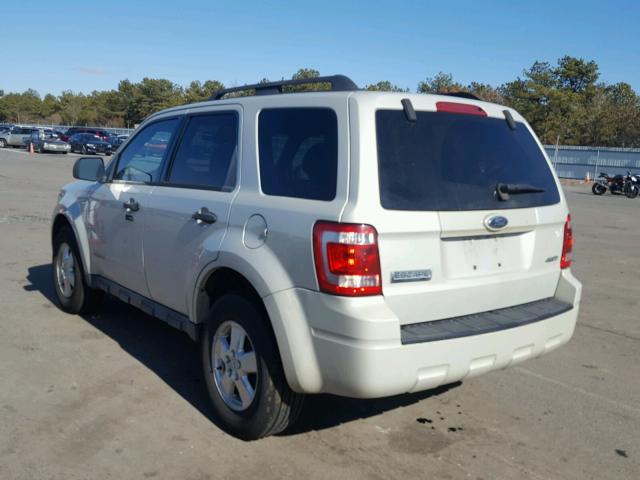 1FMCU93Z48KE47183 - 2008 FORD ESCAPE XLT WHITE photo 3