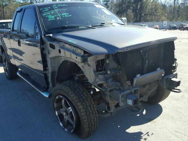 1FTPX14576NA49360 - 2006 FORD F150 GRAY photo 9