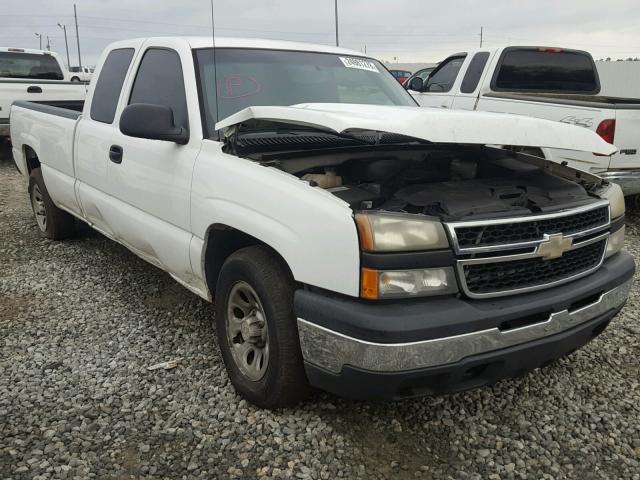 1GCEC19Z37E104709 - 2007 CHEVROLET SILVERADO WHITE photo 1