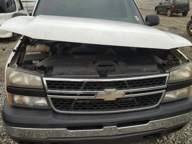 1GCEC19Z37E104709 - 2007 CHEVROLET SILVERADO WHITE photo 10