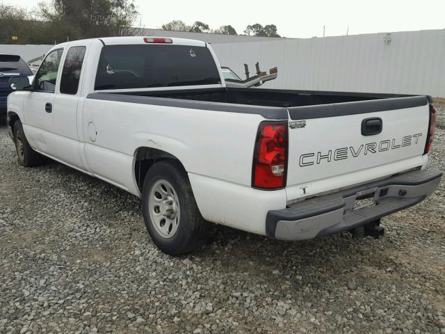 1GCEC19Z37E104709 - 2007 CHEVROLET SILVERADO WHITE photo 3