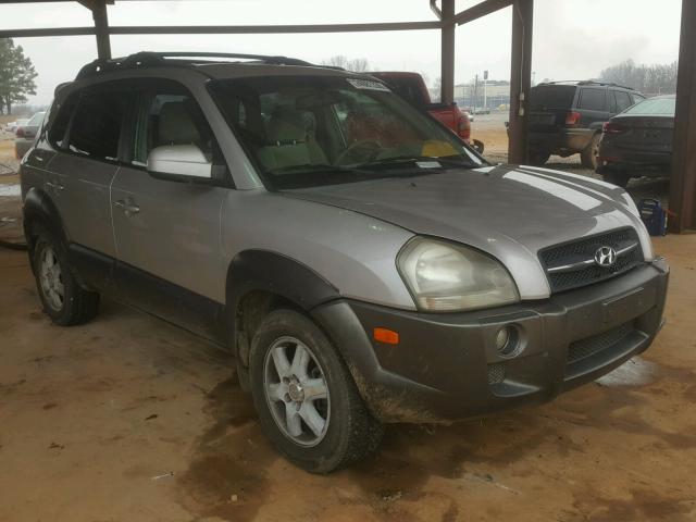 KM8JN12D45U227005 - 2005 HYUNDAI TUCSON GLS GRAY photo 1