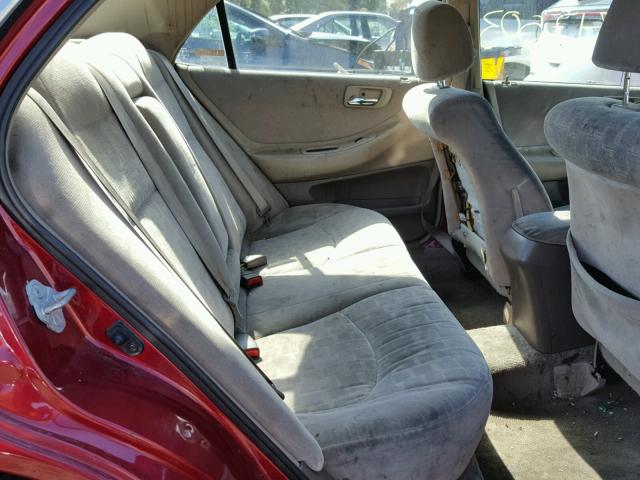 JHMCG66891C011781 - 2001 HONDA ACCORD EX RED photo 6