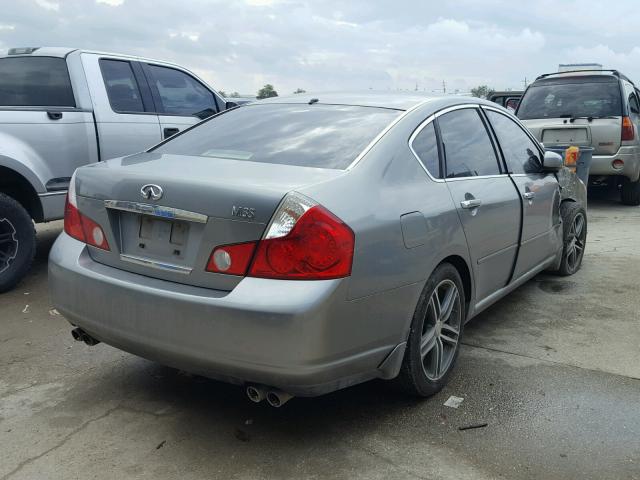 JNKAY01E06M103362 - 2006 INFINITI M35 BASE SILVER photo 4