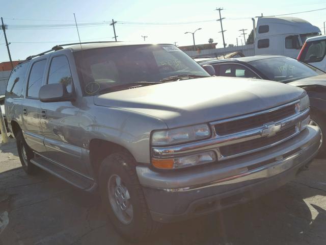 3GNEC16T61G154852 - 2001 CHEVROLET SUBURBAN C TAN photo 1