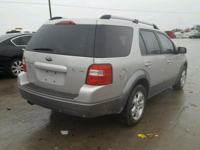 1FMZK02126GA09866 - 2006 FORD FREESTYLE SILVER photo 4