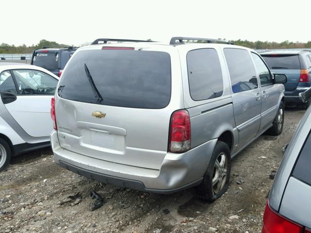 1GNDV33W27D152781 - 2007 CHEVROLET UPLANDER L SILVER photo 4