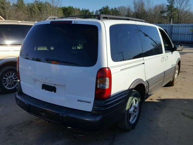 1GMDX03E42D133890 - 2002 PONTIAC MONTANA WHITE photo 4