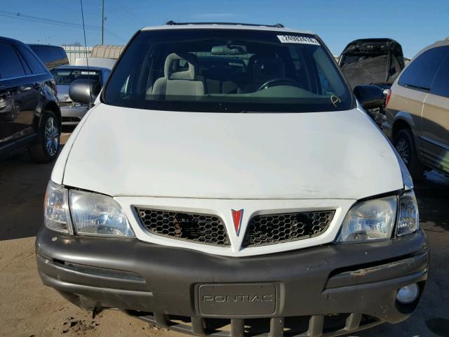 1GMDX03E42D133890 - 2002 PONTIAC MONTANA WHITE photo 9