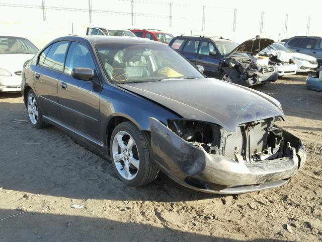 4S3BL626877215065 - 2007 SUBARU LEGACY 2.5 CHARCOAL photo 1