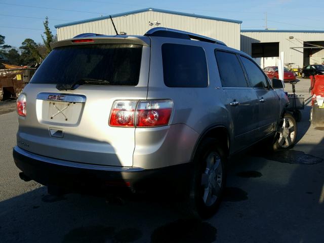 1GKER33788J123349 - 2008 GMC ACADIA SLT ვერცხლისფერი ფოტო 4