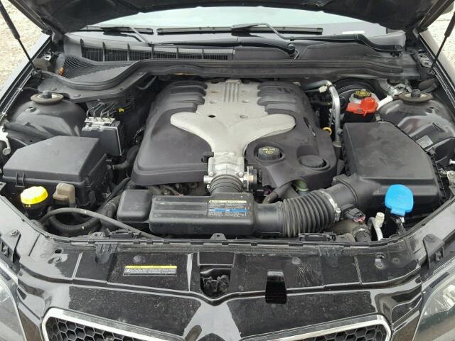 6G2ER57718L134027 - 2008 PONTIAC G8 BLACK photo 7