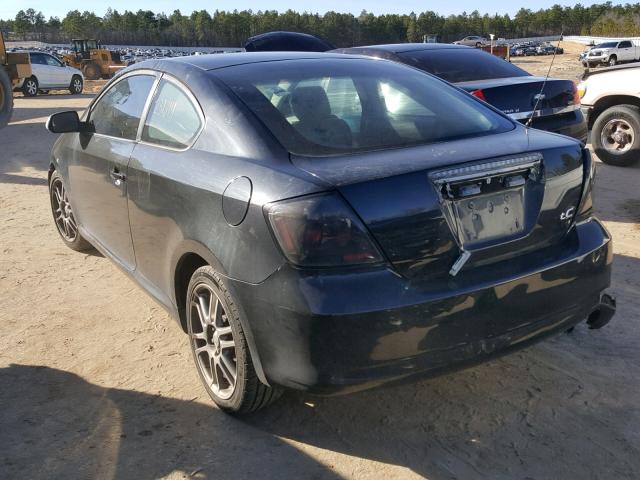 JTKDE177X70199346 - 2007 TOYOTA SCION TC 黑色 照片 3