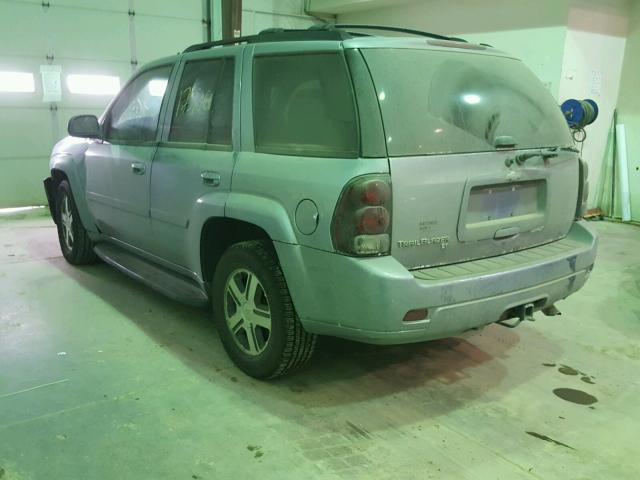 1GNDT13S062315865 - 2006 CHEVROLET TRAILBLAZE GRAY photo 3