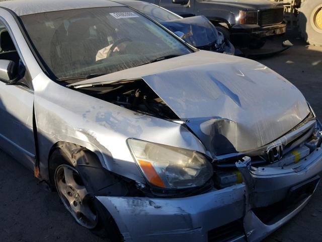 1HGCM56437A067996 - 2007 HONDA ACCORD LX SILVER photo 9