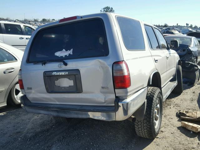 JT3HN86R4T0001850 - 1996 TOYOTA 4RUNNER SR GRAY photo 4