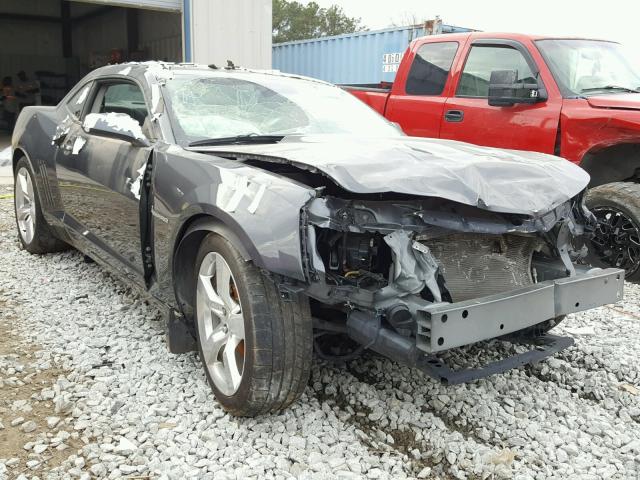 2G1FG1ED9B9159429 - 2011 CHEVROLET CAMARO LT GRAY photo 1