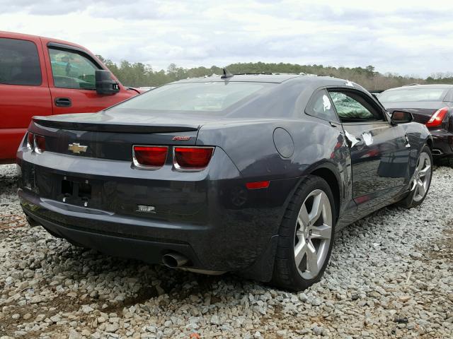 2G1FG1ED9B9159429 - 2011 CHEVROLET CAMARO LT GRAY photo 4