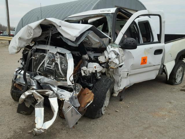 1GCEK19B65E161103 - 2005 CHEVROLET SILVERADO WHITE photo 10