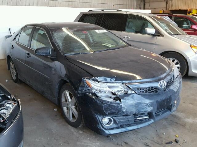 4T1BF1FK7DU700582 - 2013 TOYOTA CAMRY L GRAY photo 1