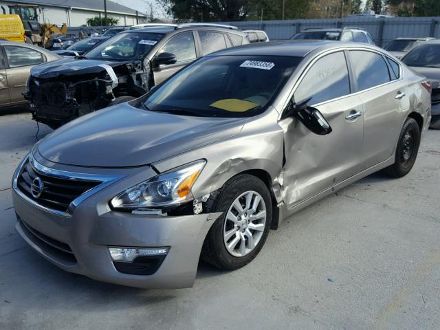 1N4AL3AP5FC266541 - 2015 NISSAN ALTIMA 2.5 SILVER photo 2