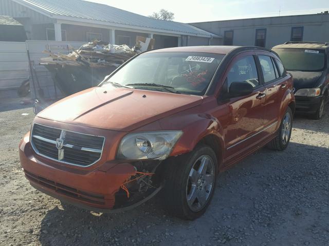 1B3HB78K77D331285 - 2007 DODGE CALIBER R/ RED photo 2