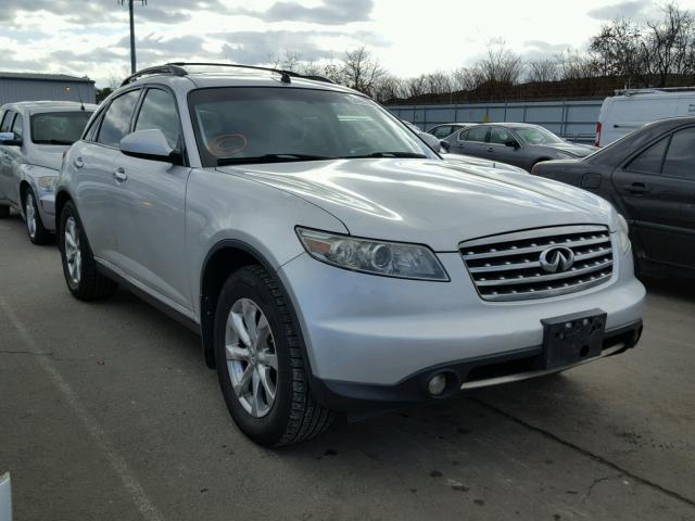 JNRAS08W78X204644 - 2008 INFINITI FX35 SILVER photo 1