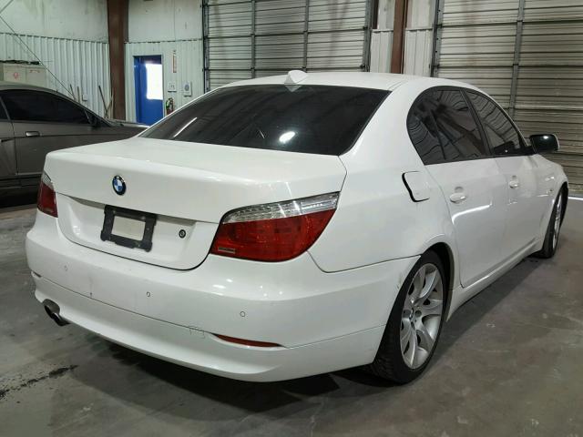 WBANW13588CZ74835 - 2008 BMW 535 I WHITE photo 4