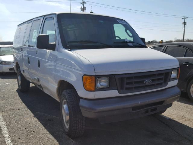 1FTNE24L56DA64348 - 2006 FORD ECONOLINE WHITE photo 1