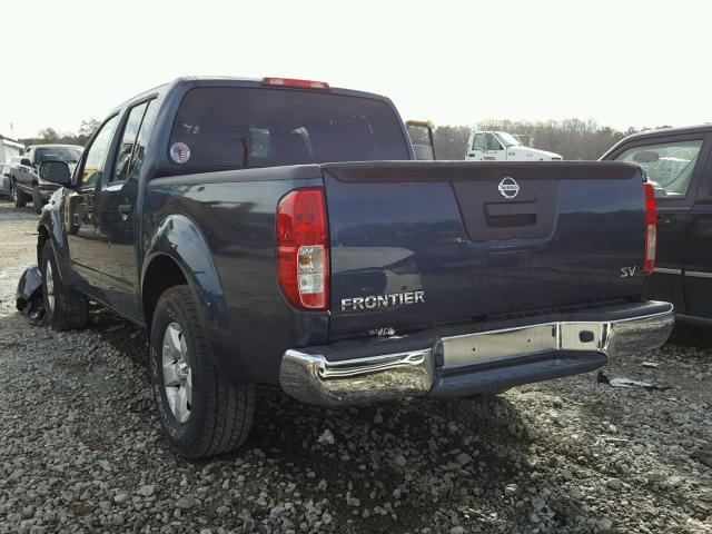 1N6AD0ER1DN760993 - 2013 NISSAN FRONTIER S BLUE photo 3