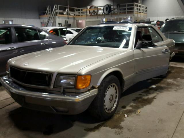 WDBCA45E0KA479358 - 1989 MERCEDES-BENZ 560 SEC GRAY photo 2