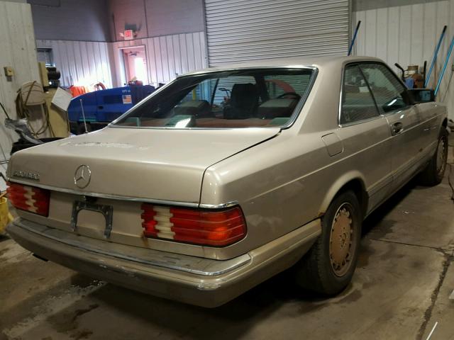 WDBCA45E0KA479358 - 1989 MERCEDES-BENZ 560 SEC GRAY photo 4