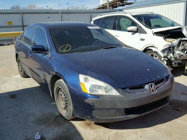 1HGCM56844A026260 - 2004 HONDA ACCORD EX BLUE photo 1