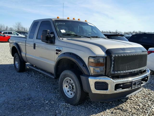 1FTSX21R08EA87460 - 2008 FORD F250 SUPER BEIGE photo 1