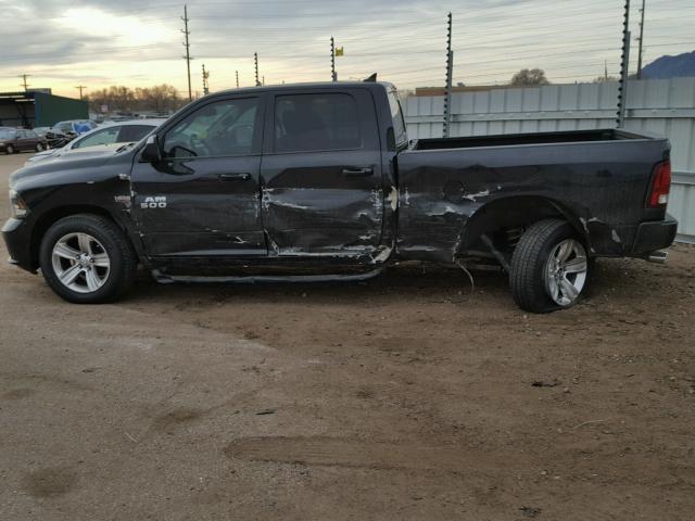 1C6RR7UT5FS685370 - 2015 RAM 1500 SPORT BLACK photo 9