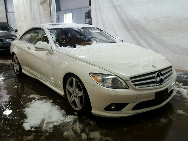 WDDEJ8GB5AA024725 - 2010 MERCEDES-BENZ CL 550 4MA WHITE photo 1