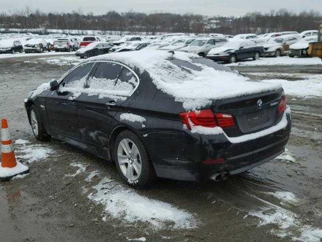 WBAXH5C54CDW06536 - 2012 BMW 528 XI BLACK photo 3