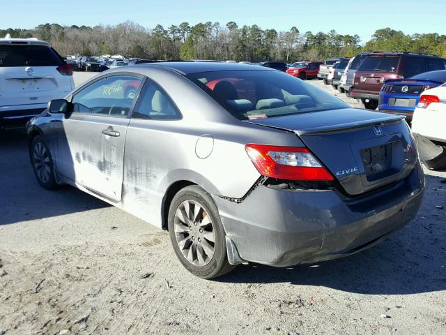 2HGFG1B89AH511980 - 2010 HONDA CIVIC EX 灰色 照片 3