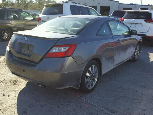 2HGFG1B89AH511980 - 2010 HONDA CIVIC EX GRAY photo 4