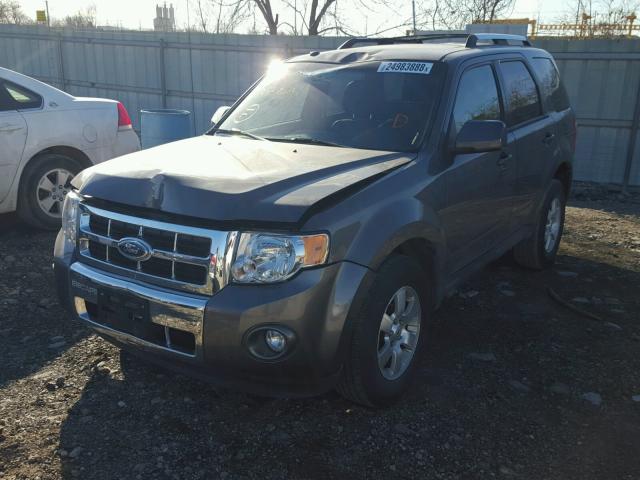 1FMCU0E74CKA14625 - 2012 FORD ESCAPE LIM GRAY photo 2