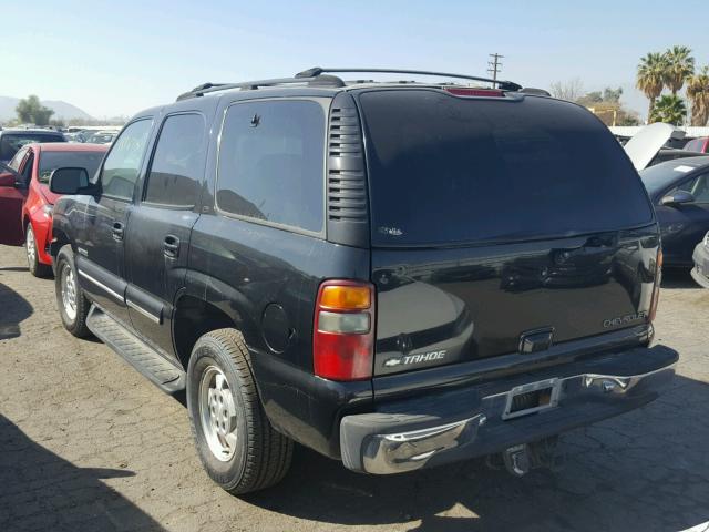 1GNEC13T9YJ168449 - 2000 CHEVROLET TAHOE C150 BLACK photo 3