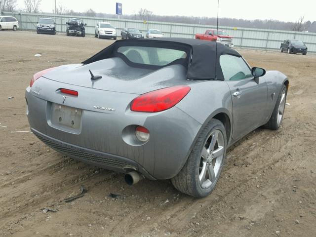 1G2MB35B27Y113536 - 2007 PONTIAC SOLSTICE GRAY photo 4